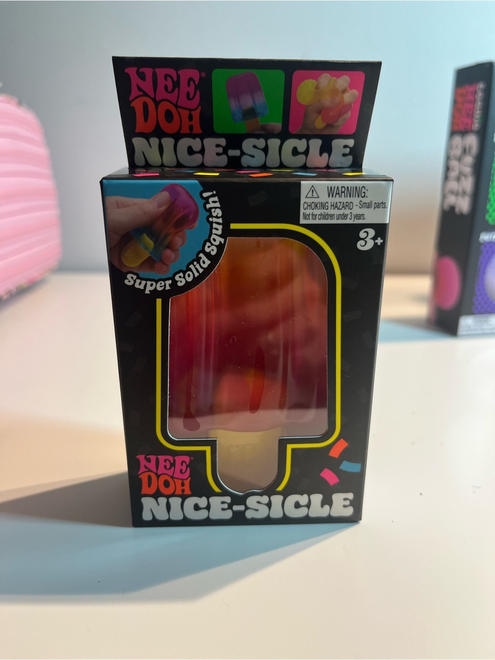 Nice-Sicle Kids Stress Toy - Pink/Orange/Yellow